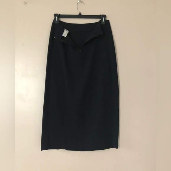 Kathie Lee maxi skirt size M 🦋Slit front buttons decor - Picture 6 of 11
